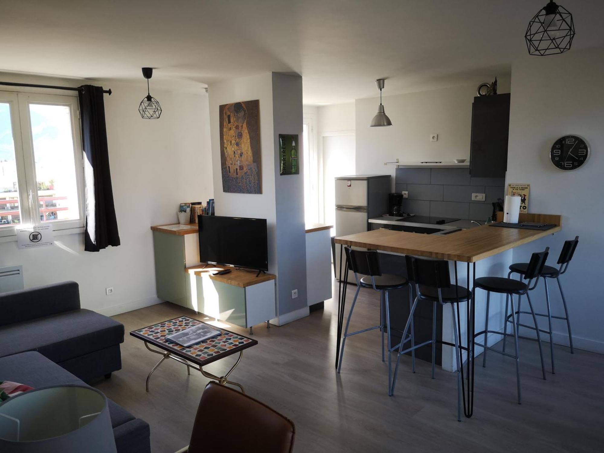 Ferienwohnung Les Terrasses De Liberation Grenoble Exterior foto