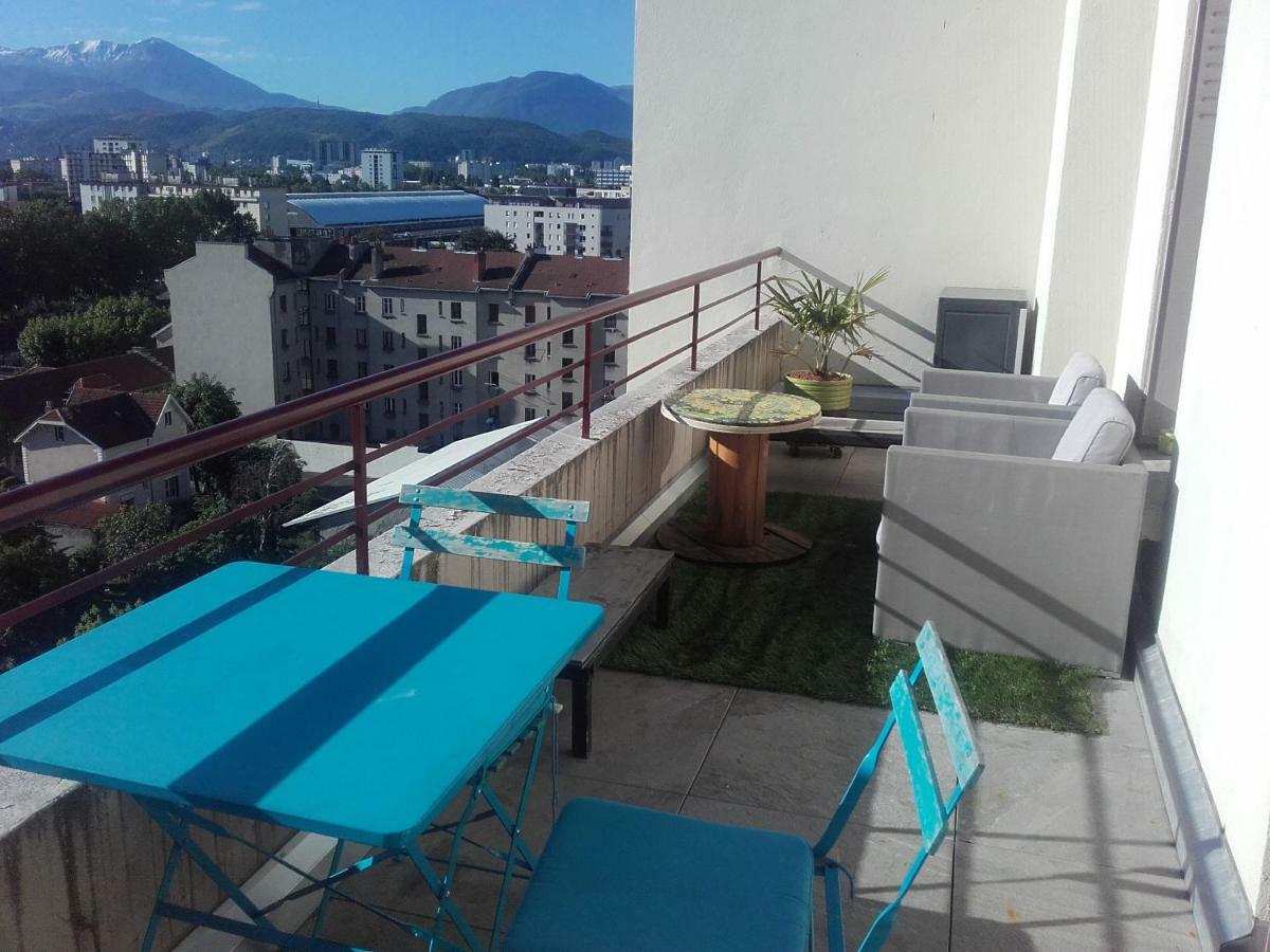 Ferienwohnung Les Terrasses De Liberation Grenoble Exterior foto